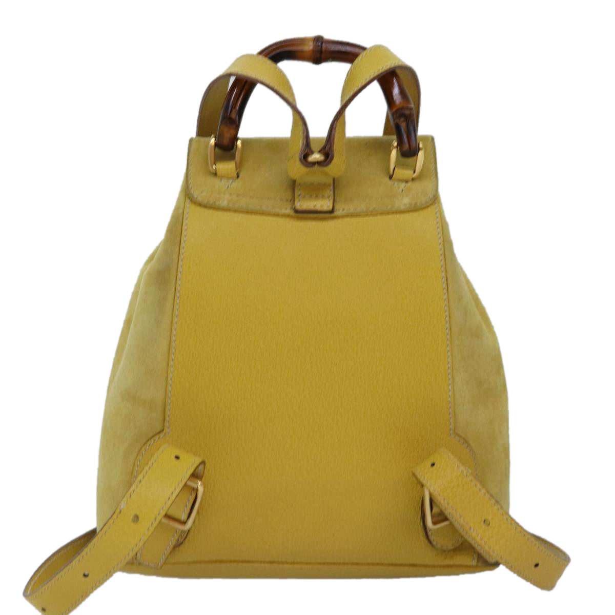 Luxury Gucci Trending 2025 Bamboo  Suede Backpack Bag ()