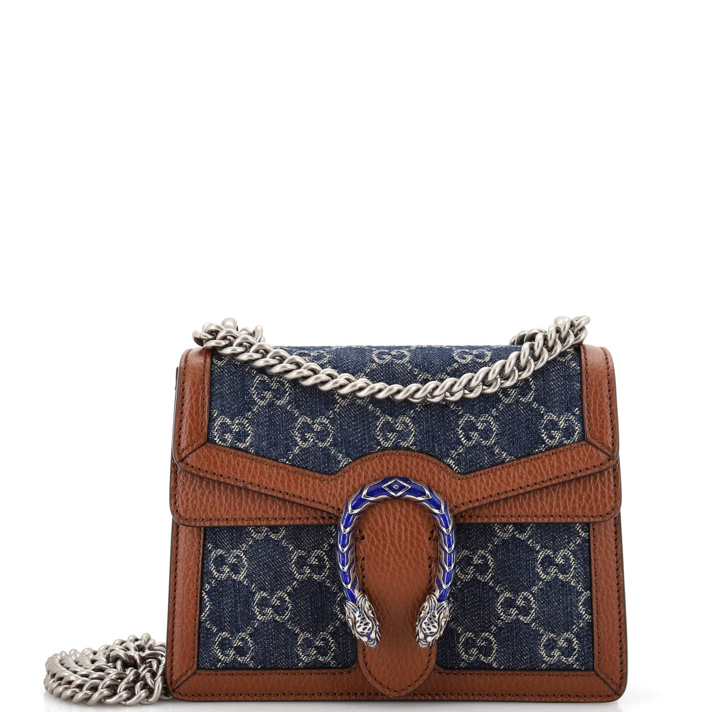 Luxury Gucci Trending 2025 Dionysus Bag GG Denim Mini
