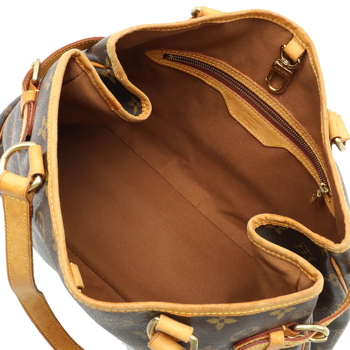Louis Vuitton Monogram Battinella Horisontal Tote Bag Semi-sder Shoulder M511 Blumin