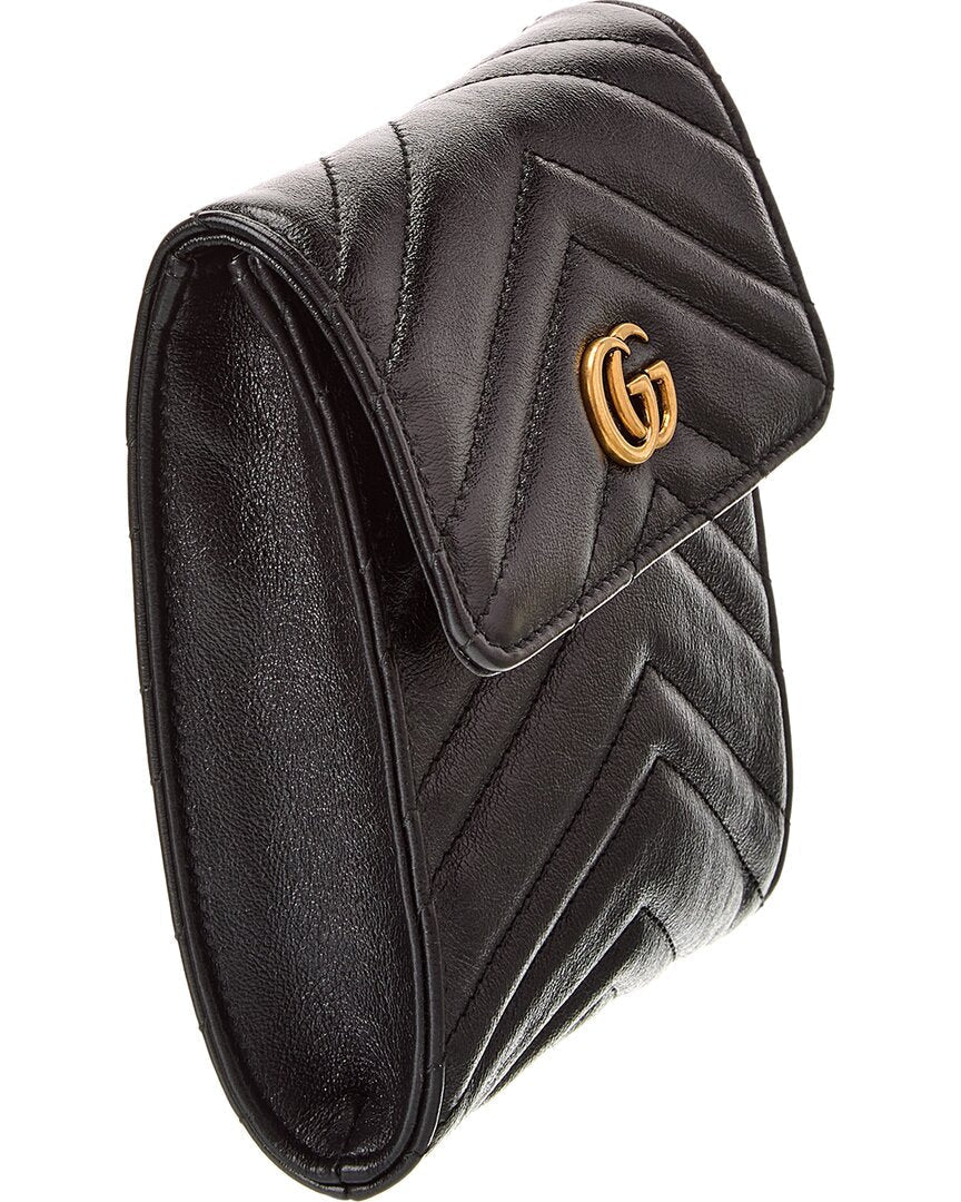 Gucci GG Marmont Leather Pouch