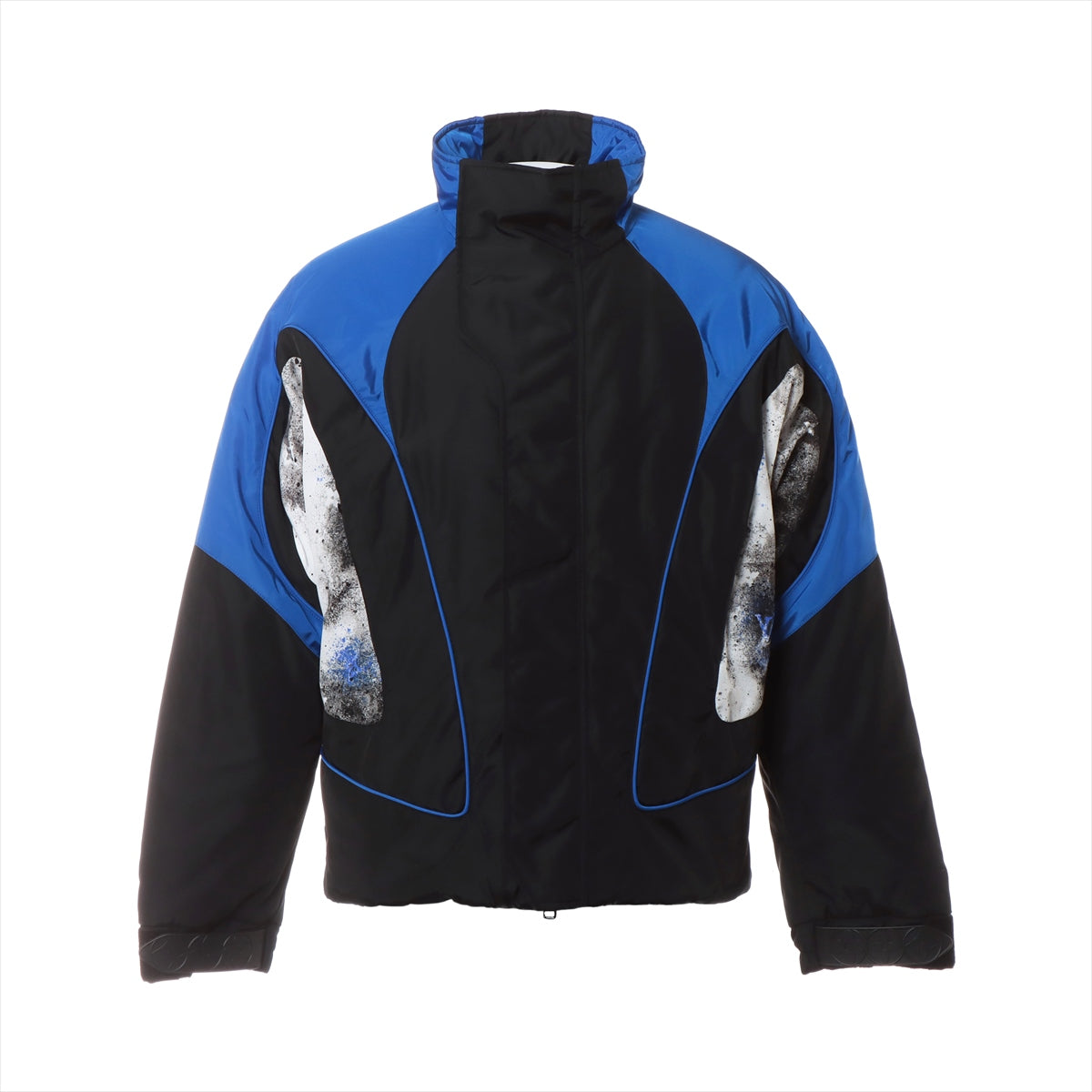 Louis Vuitton 20SS Nylon Jacket 46 Men Blue  Black HIB30WRWK Yogurt on the right shoulder