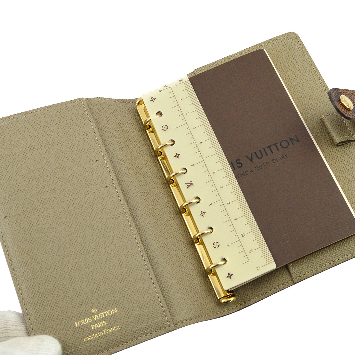 Louis Vuitton 2009 Label Collection Agenda PM Note Book Cover R21068