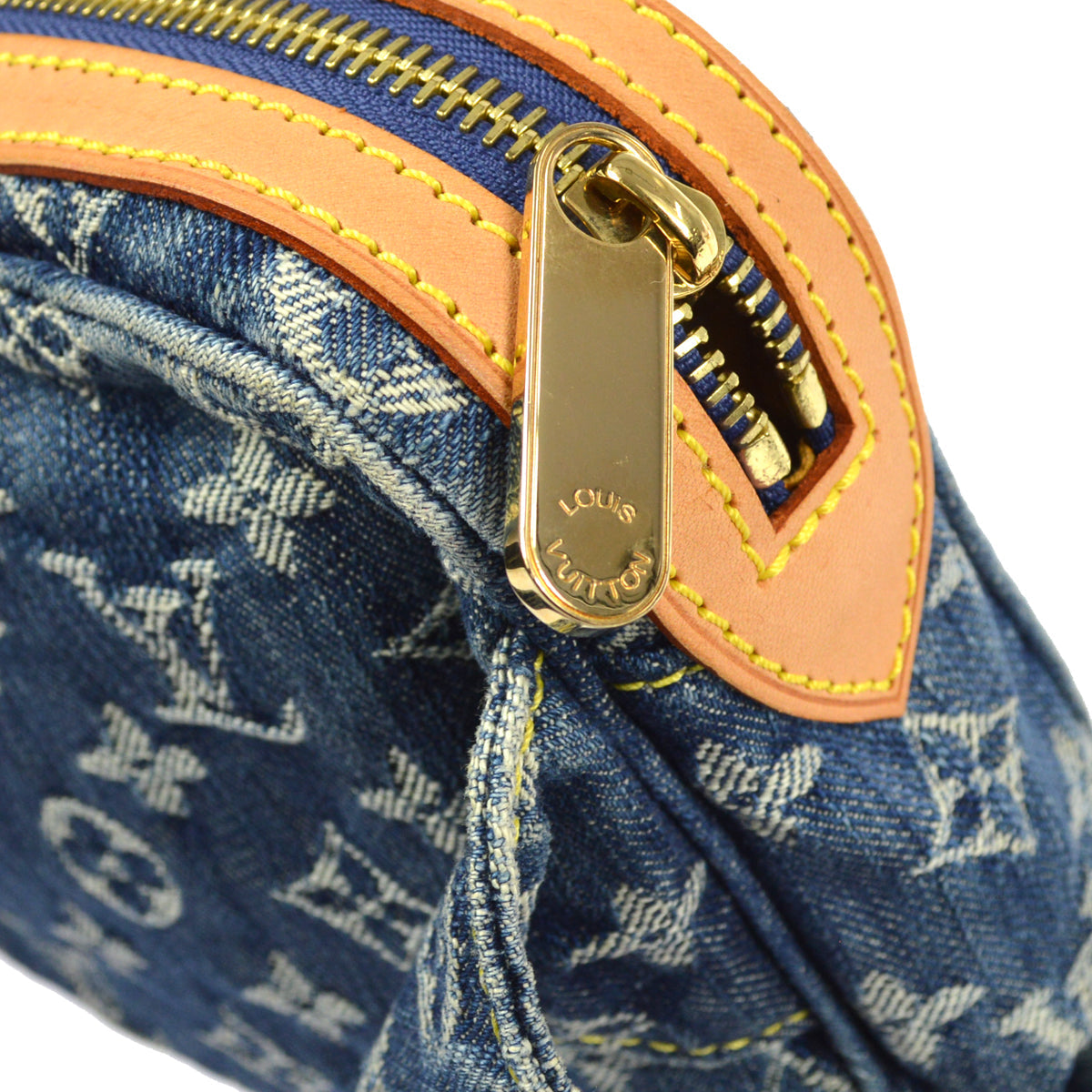 Louis Vuitton 2007 Monogram Denim Bum Bag M95347