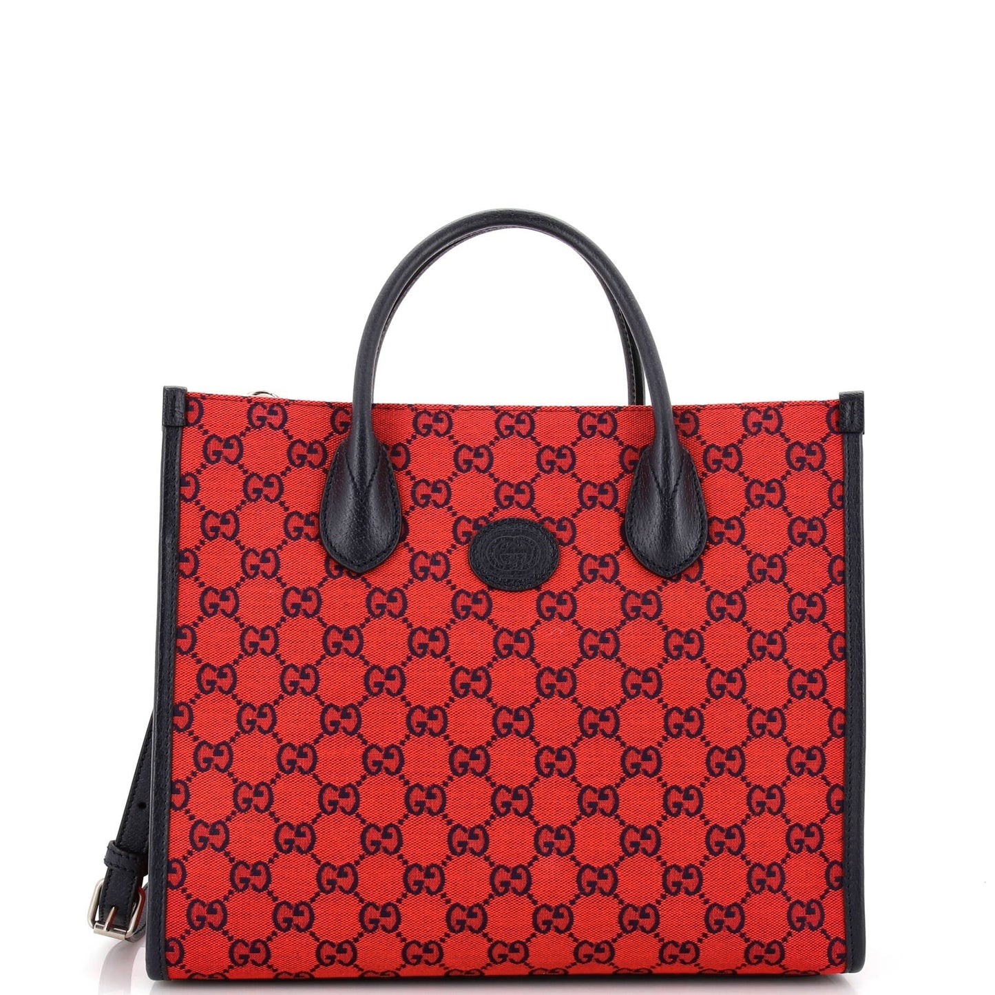 Luxury Gucci Trending 2025 Structured Top Handle Open Tote GG Canvas Small