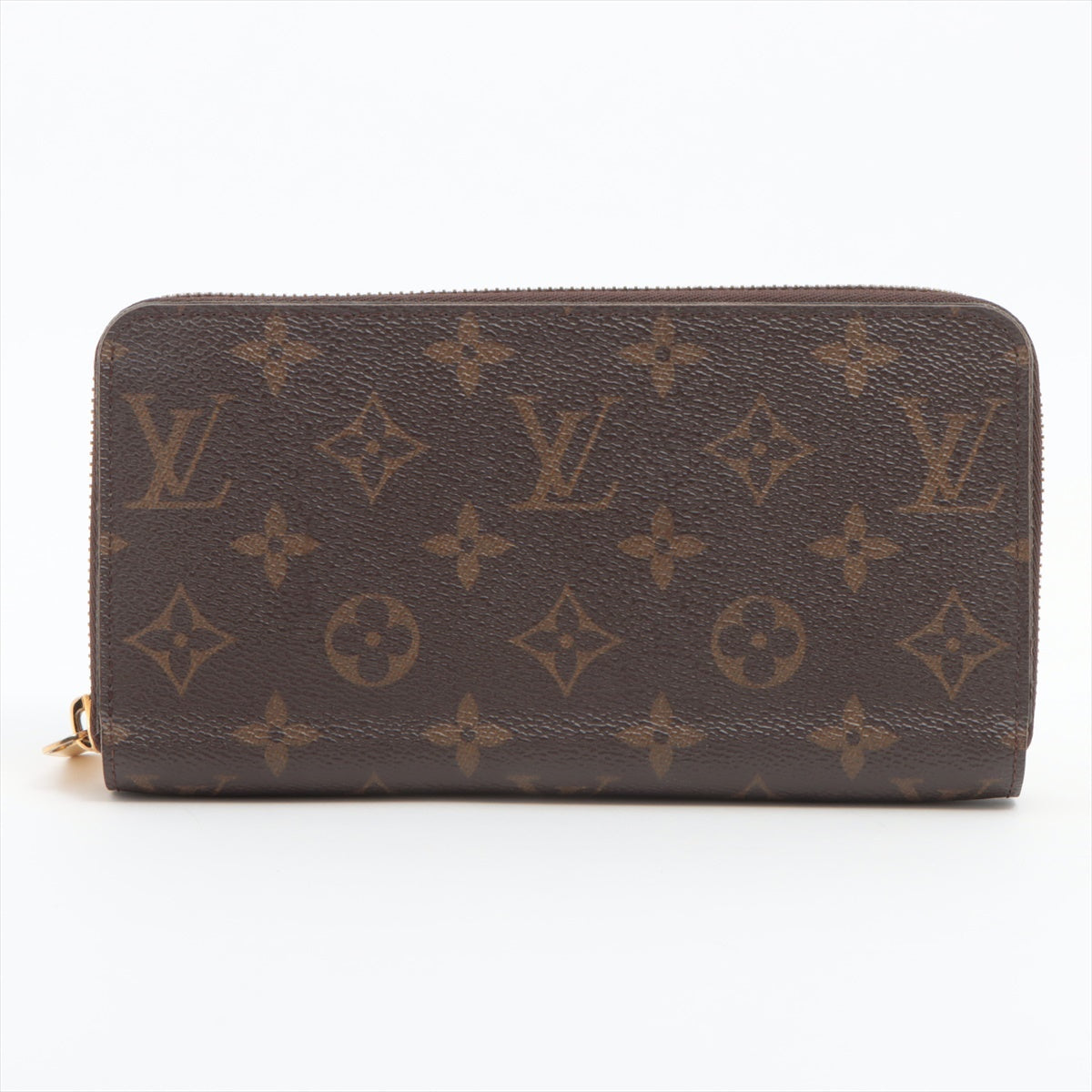 Louis Vuitton Monogram  Wallet M42616 Brown Round Zip Wallet  Smell Strong