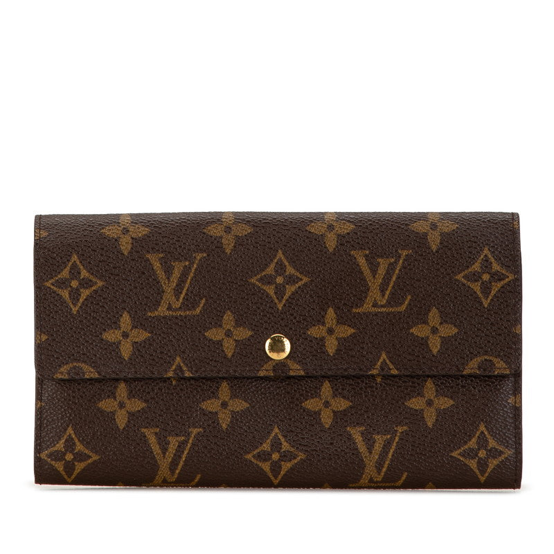 Louis Vuitton Monogram PVC Leather Long Wallet M61725