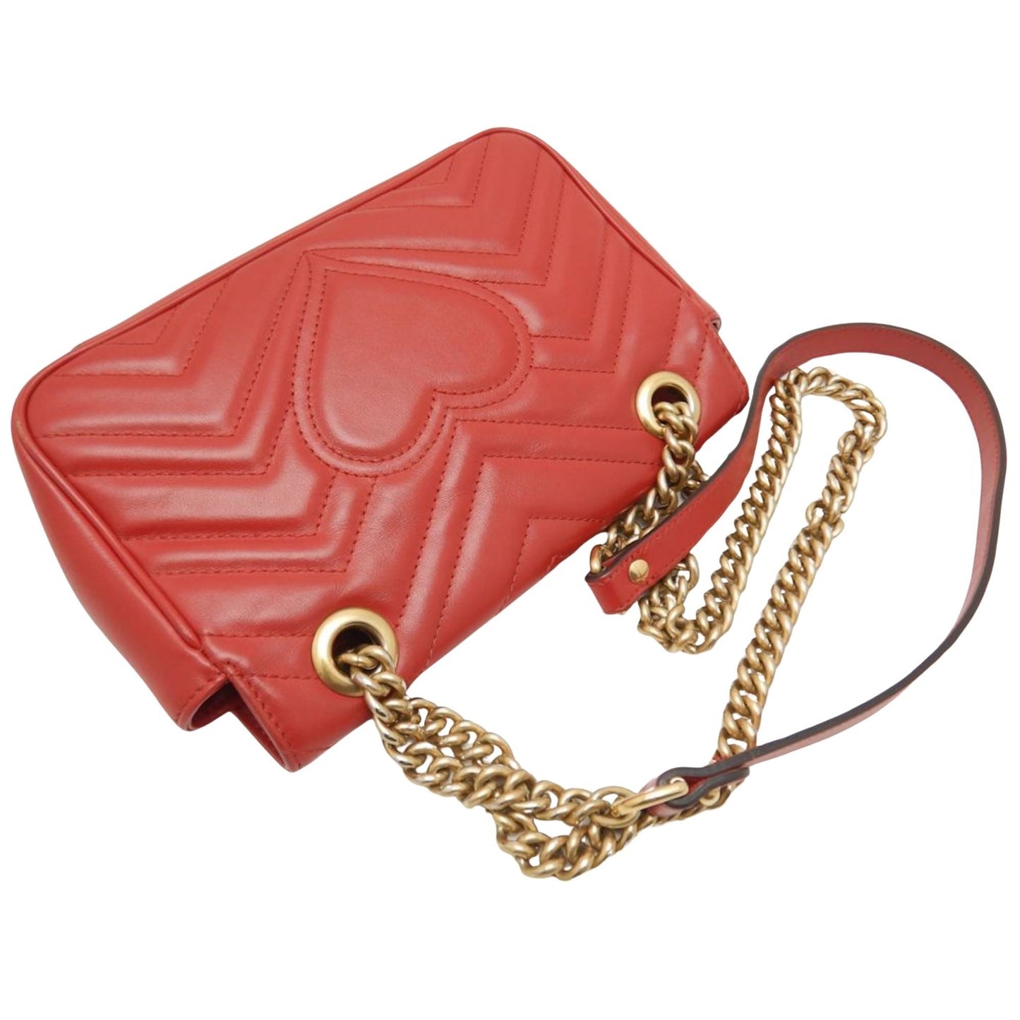 Gucci Gg Marmont  Leather Shoulder Bag ()