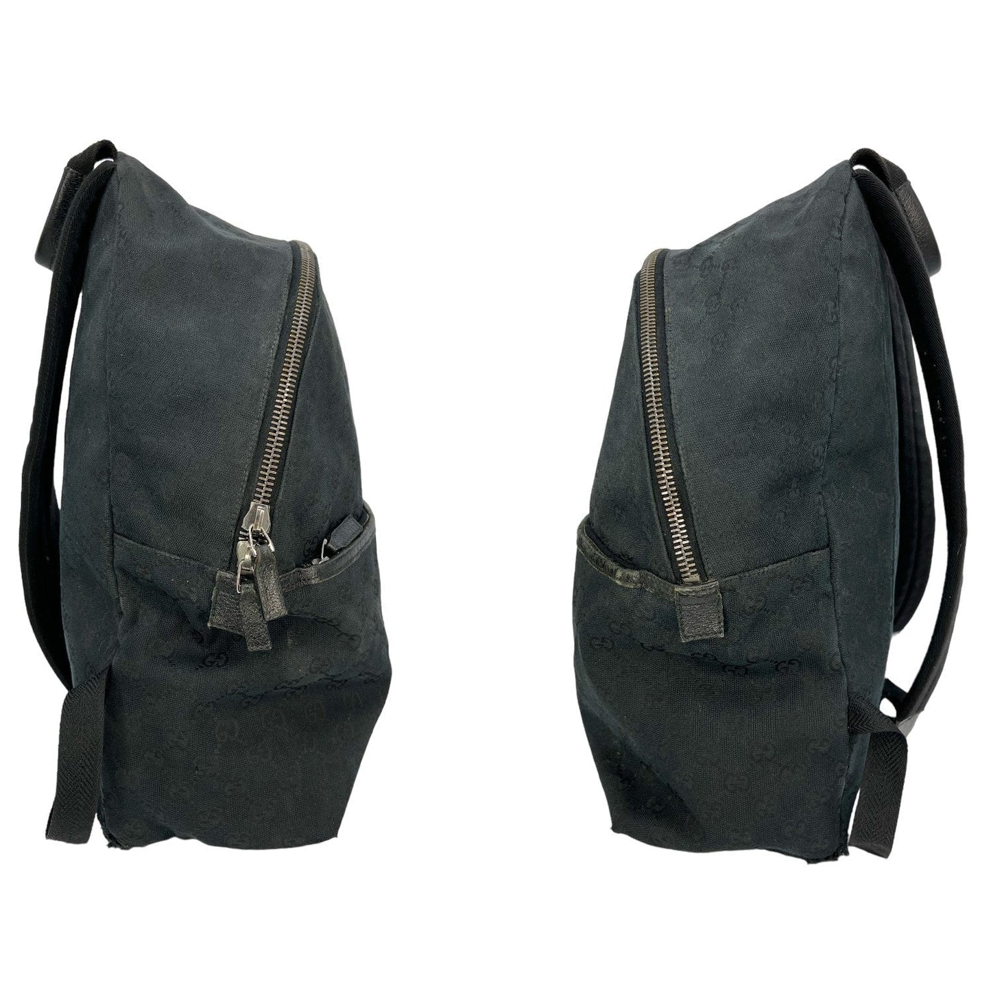 Luxury Gucci GG Monogram Web Medium Classic Backpack
