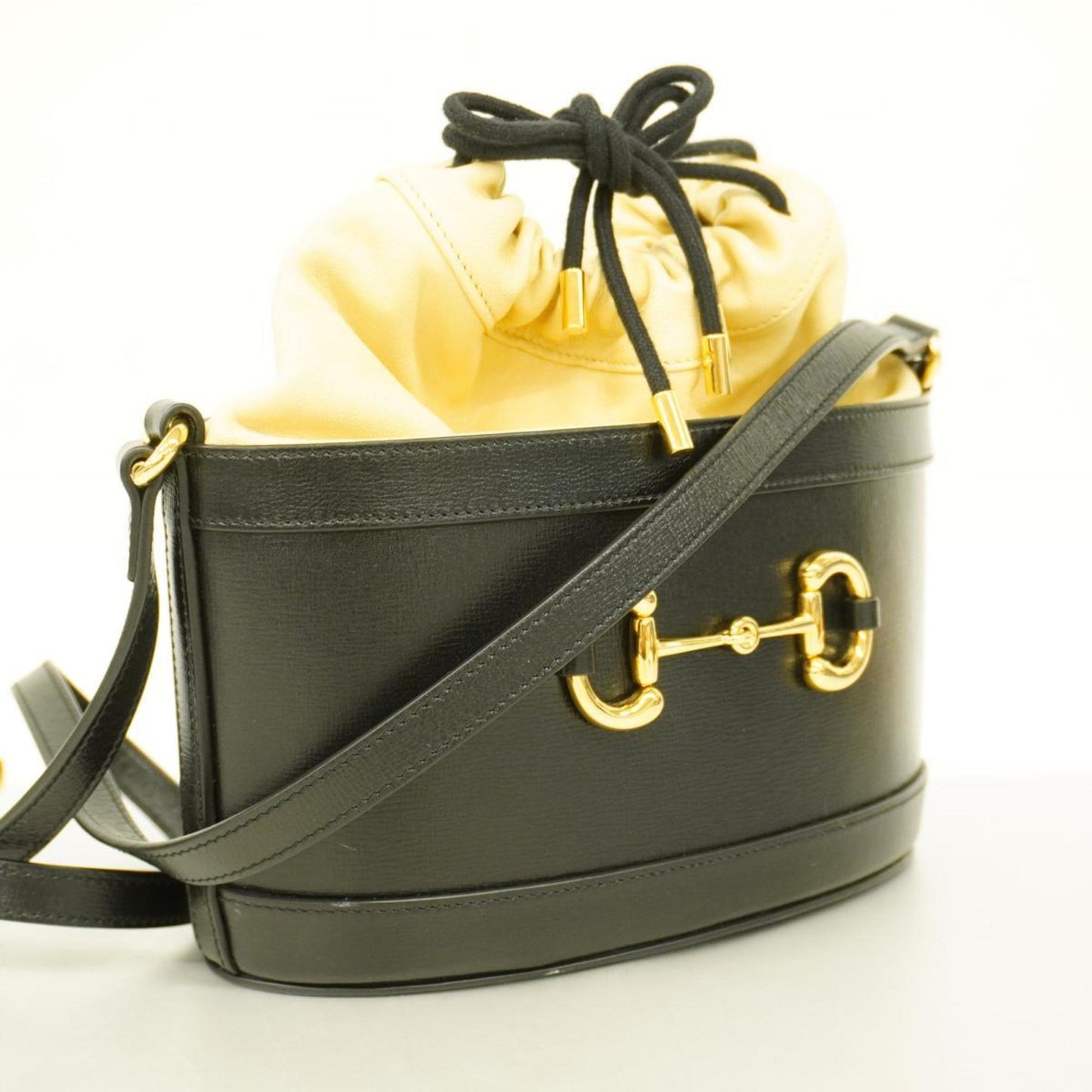 Gucci Horsebit  Leather Shopper Bag ()