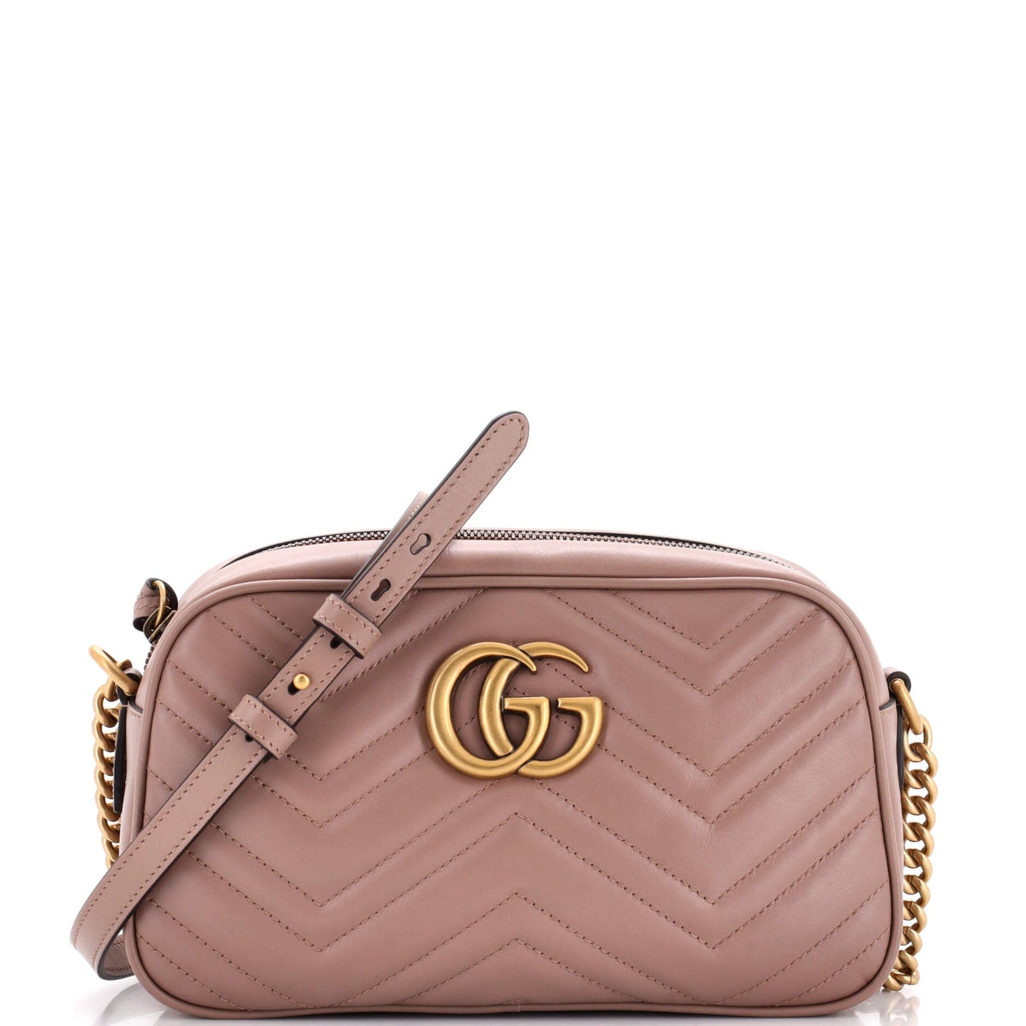 Luxury Gucci Trending 2025 GG Marmont Shoulder Bag Matelasse Leather Small