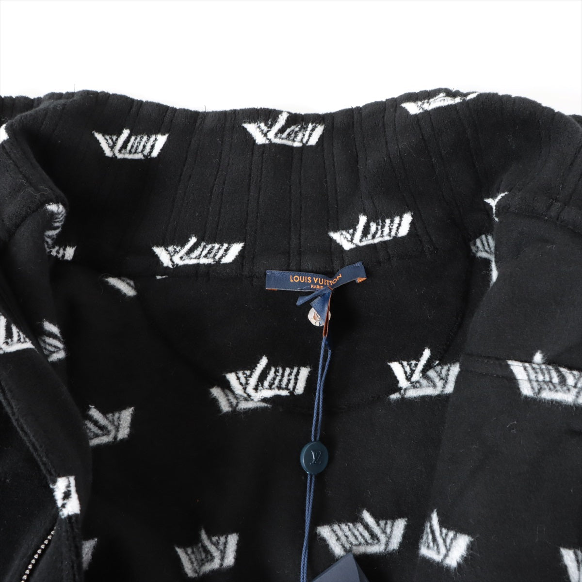 Louis Vuitton 22SS Cotton X Lion Bronze XS  Black X White RW221W Foods Removed