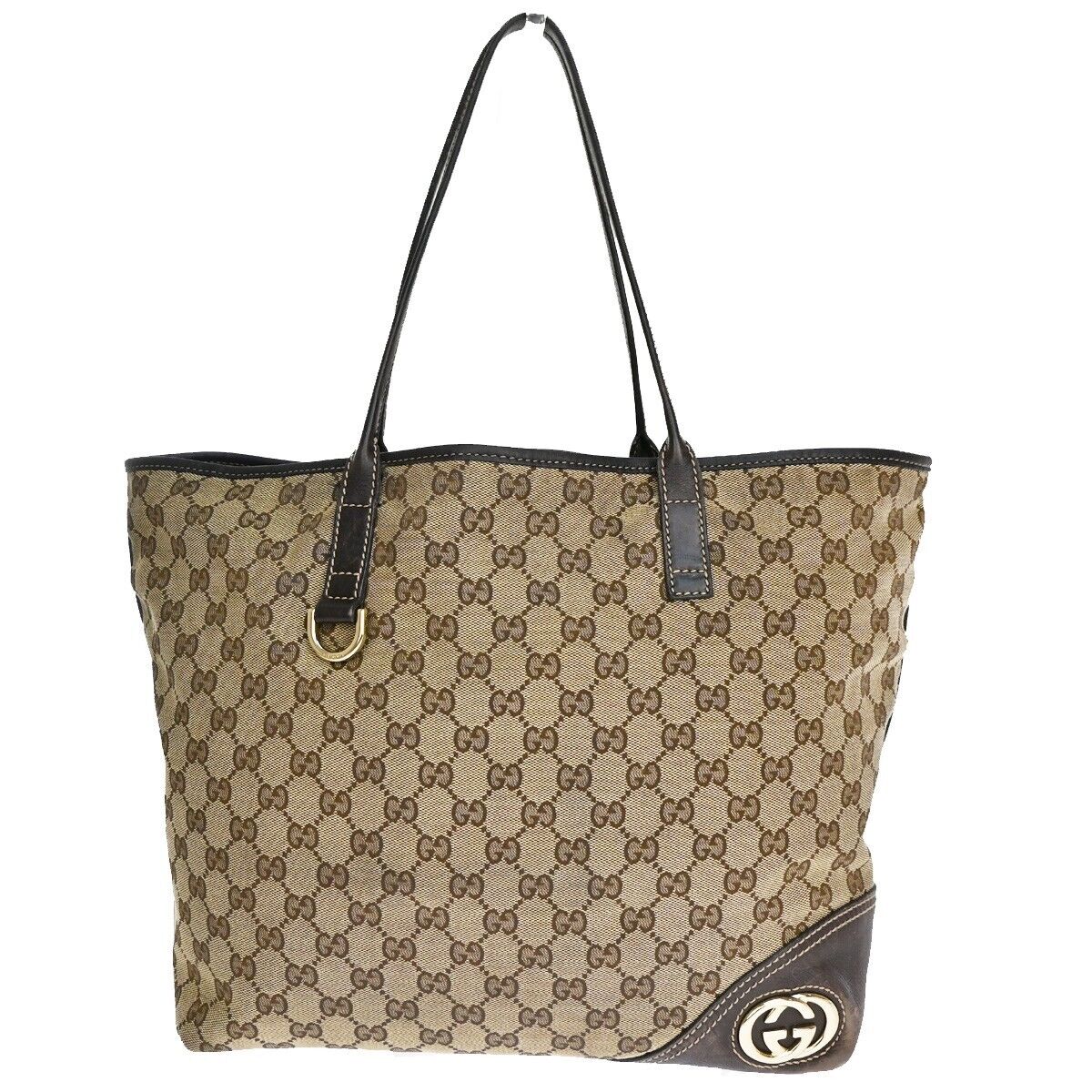 Gucci Gg Canvas  Canvas Shoulder Bag
