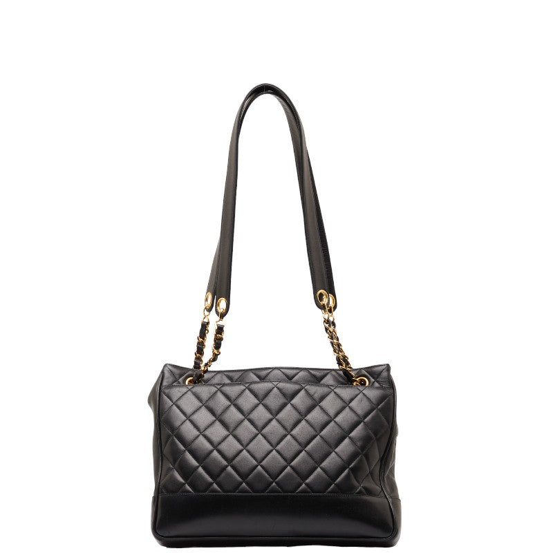 CHANEL COCOMARK BLACK GOLDEN Lambskinkin LADY CHANEL SHOPPING SHOPPING SHOPPING SHOPPING SHOPPING SHOPPING