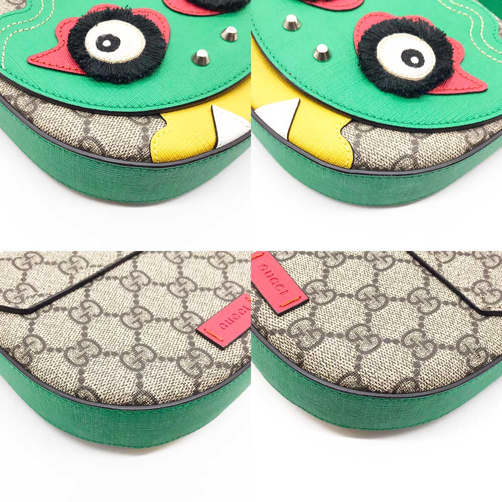 Luxury Gucci Trending 2025 Animal PVC Leather Shoulder Bag 457352