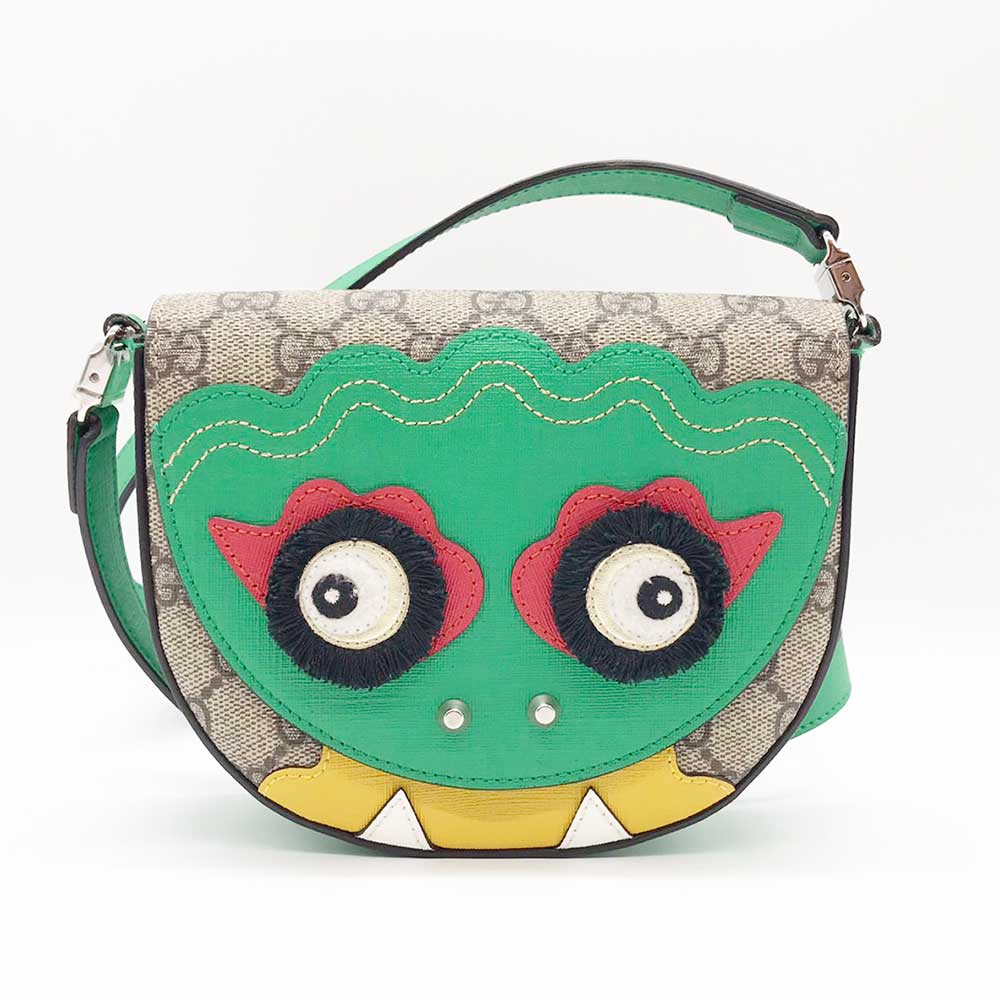 Luxury Gucci Trending 2025 Animal PVC Leather Shoulder Bag 457352
