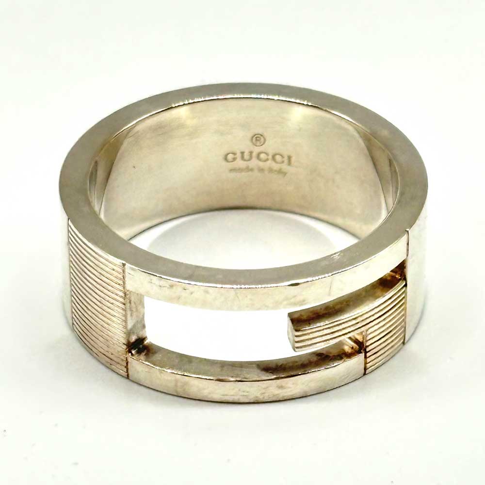 Luxury Gucci Trending 2025 Branded G Ring Silver 925 Size 15