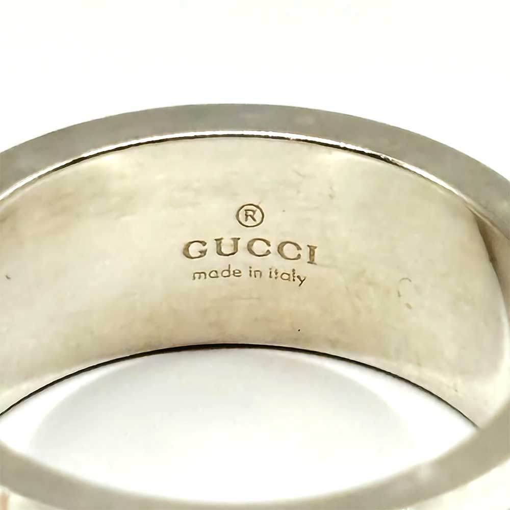 Luxury Gucci Trending 2025 Branded G Ring Silver 925 Size 15