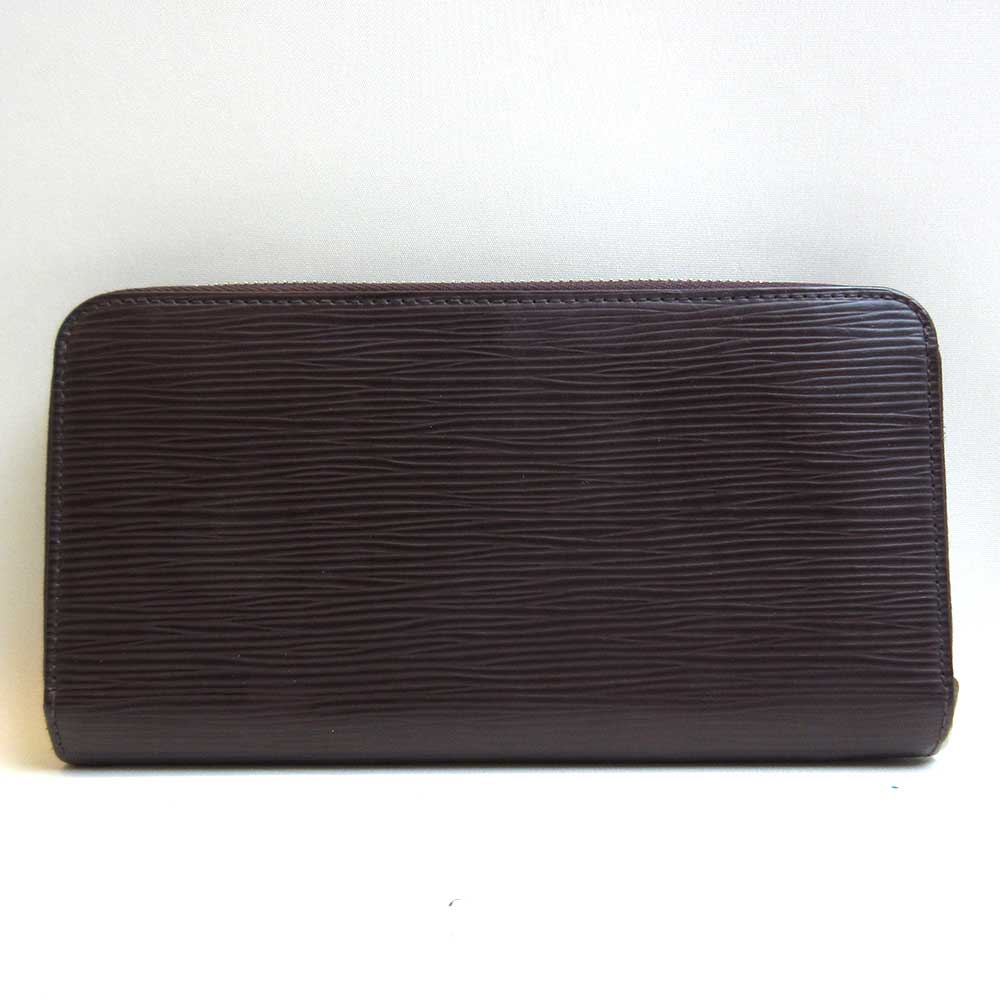 Louis Vuitton Epi Zippy Wallet Brown Long Wallet M60434