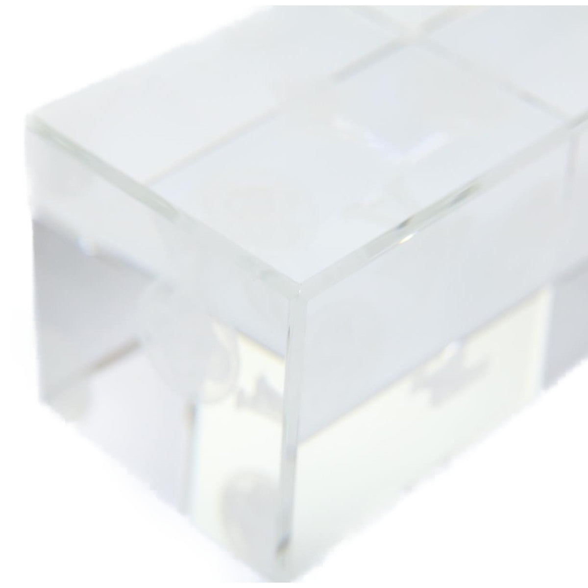 LOUIS VUITTON Paper weight crystal LV 30011