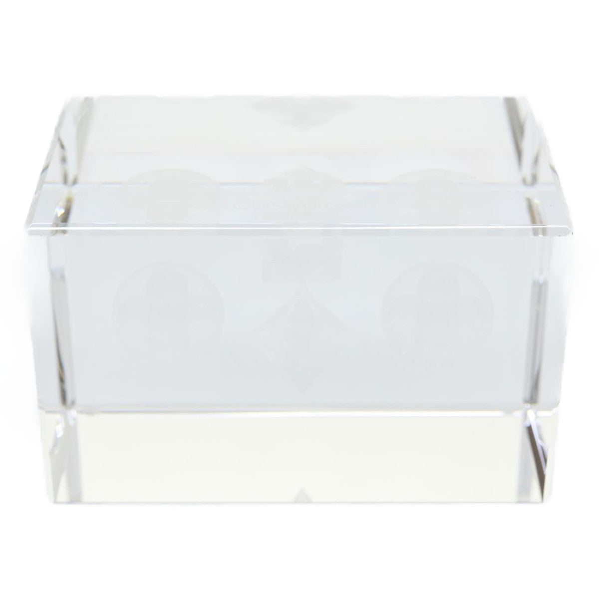 LOUIS VUITTON Paper weight crystal LV 30011