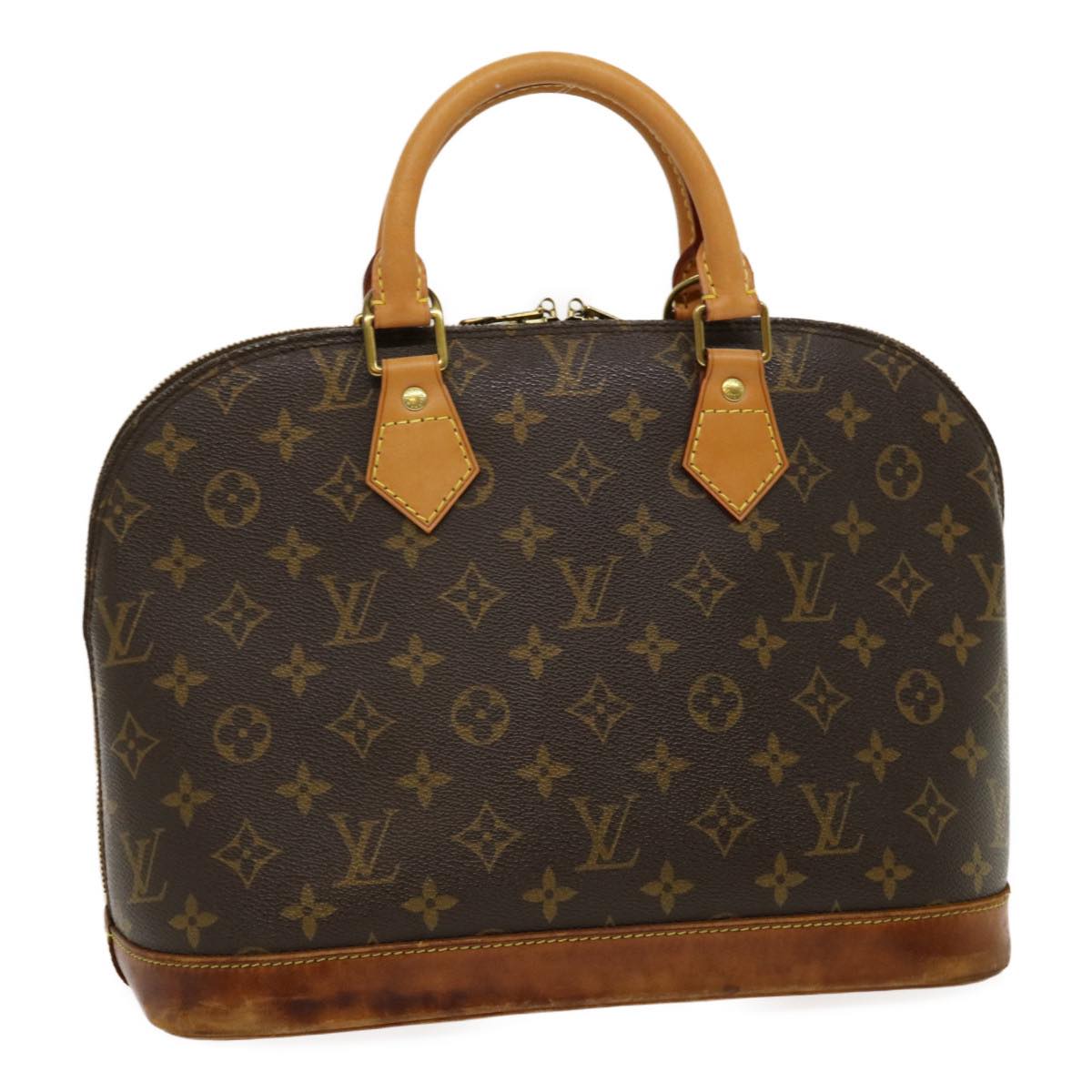 LOUIS VUITTON Monogram Alma Hand Bag M51130 LV 30026