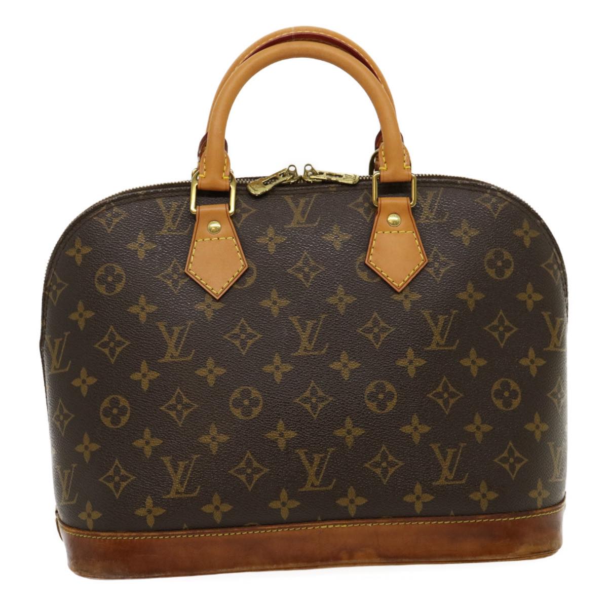 LOUIS VUITTON Monogram Alma Hand Bag M51130 LV 30026