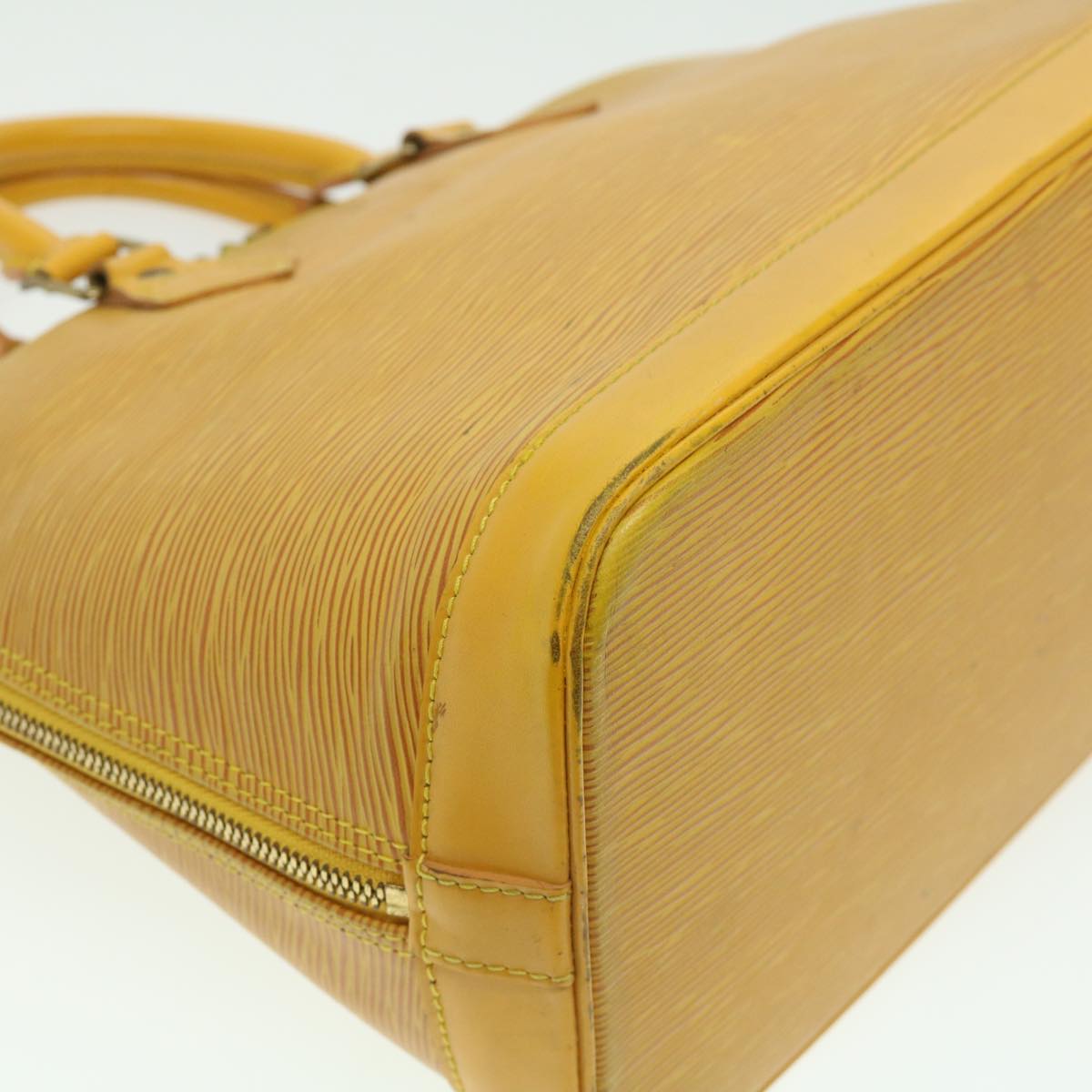 LOUIS VUITTON Epi Alma Hand Bag Yellow M52149 LV 30067