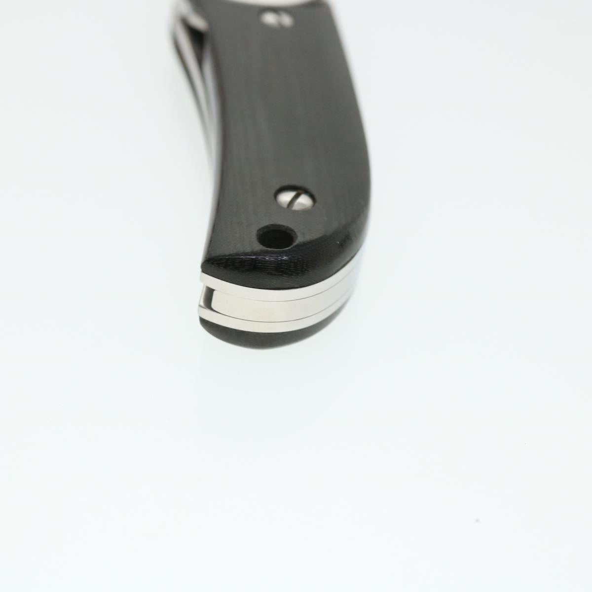 LOUIS VUITTON LV CUP Black Linen Micarta Surcouf Sea Knife M80023 LV 30150A