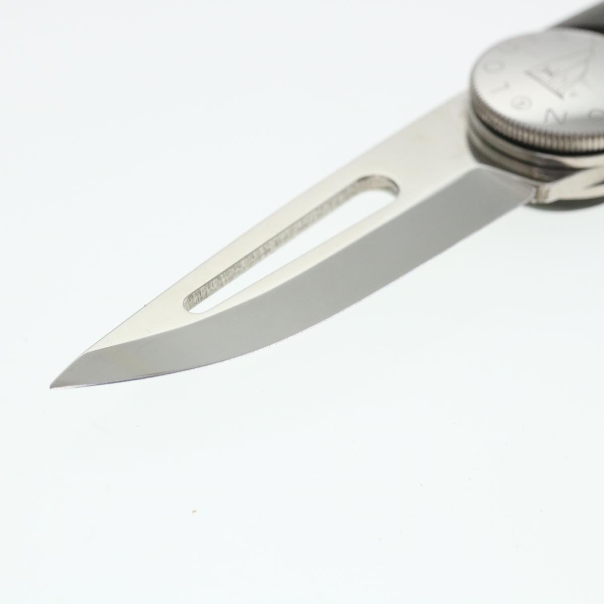 LOUIS VUITTON LV CUP Black Linen Micarta Surcouf Sea Knife M80023 LV 30150A