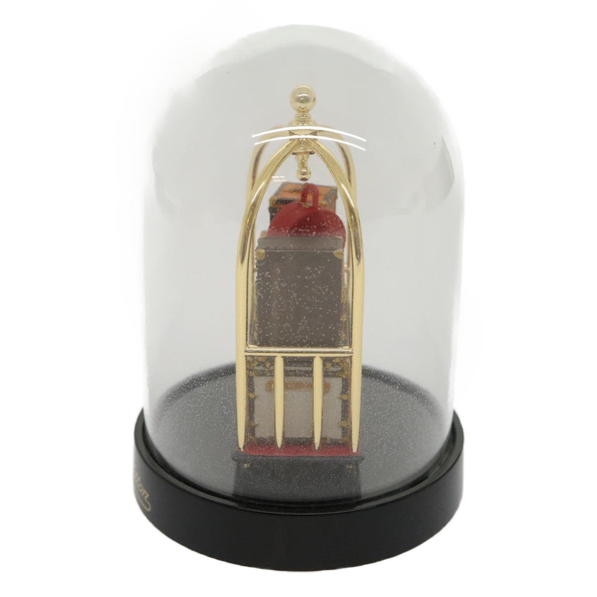 LOUIS VUITTON Snow Globe Hotel Trolley Clear M99407 LV 30155A