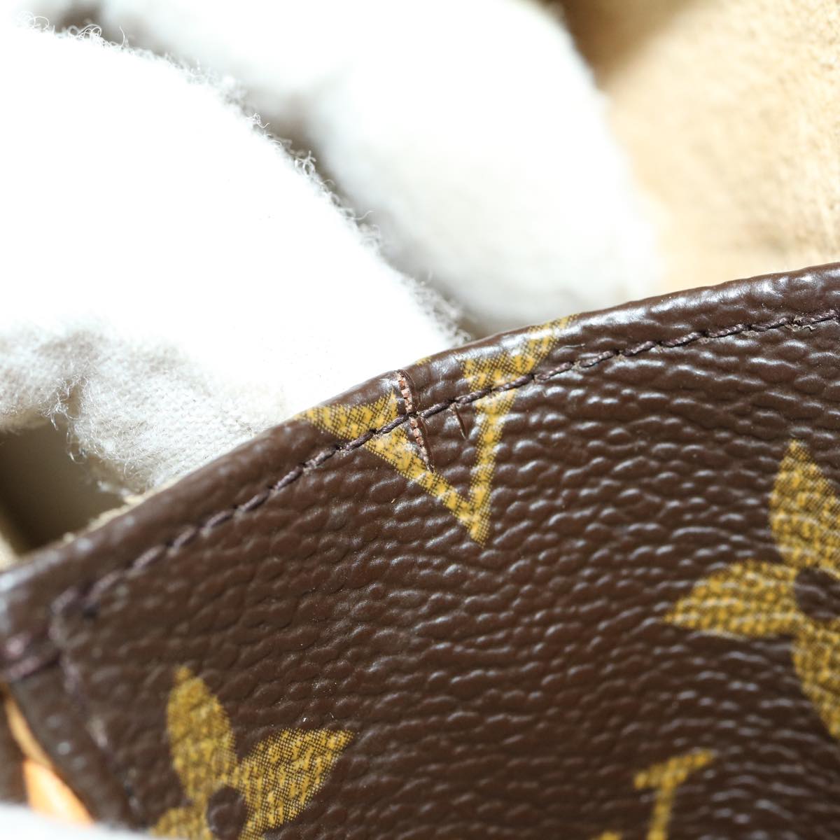 LOUIS VUITTON Monogram Pochette Florentine Bum Bag M51855 LV 30413