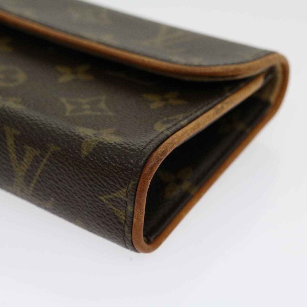 LOUIS VUITTON Monogram Pochette Florentine Bum Bag M51855 LV 30413