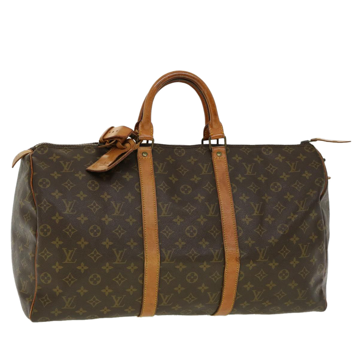 LOUIS VUITTON Monogram Keepall 50 Boston Bag Vintage M41426 LV 30426