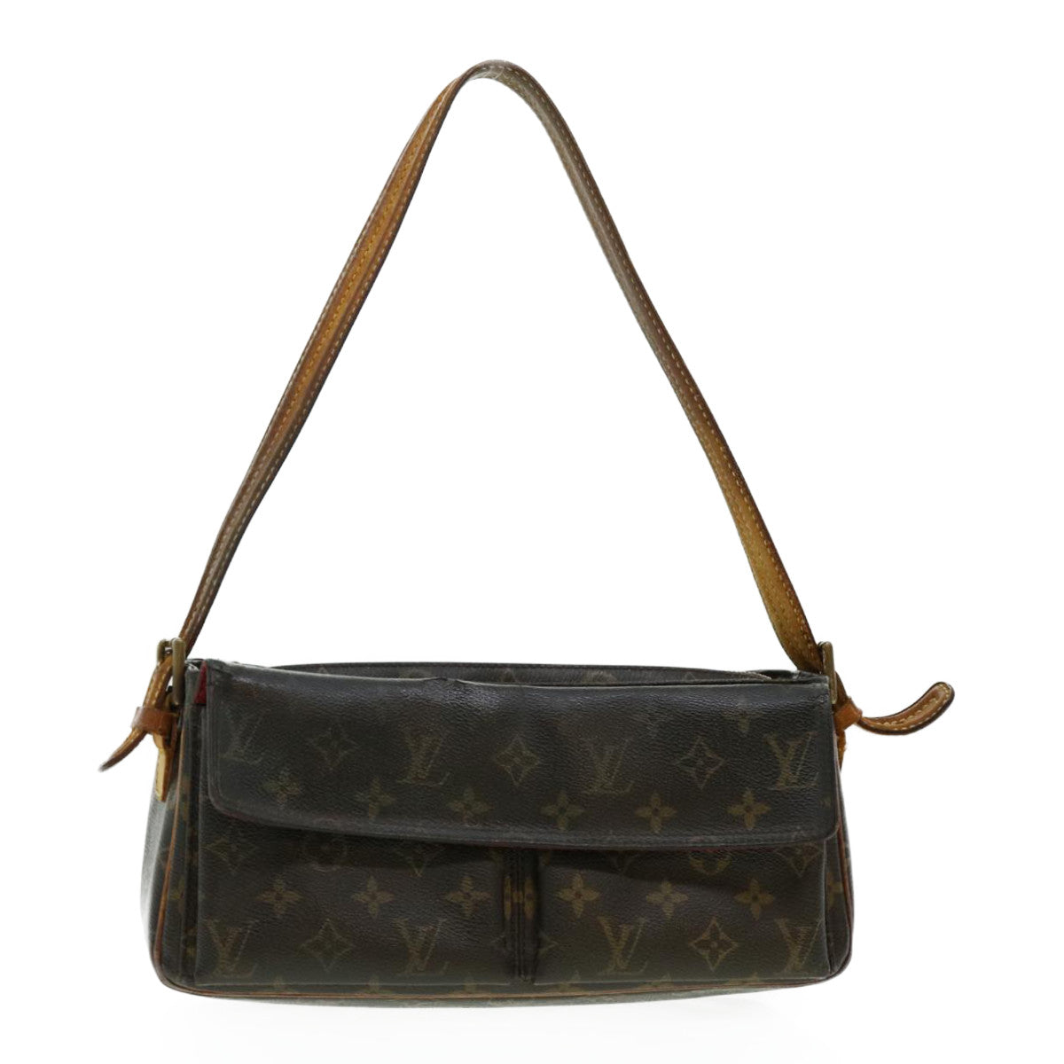 LOUIS VUITTON Monogram Viva Cite MM Shoulder Bag M51164 LV 30443