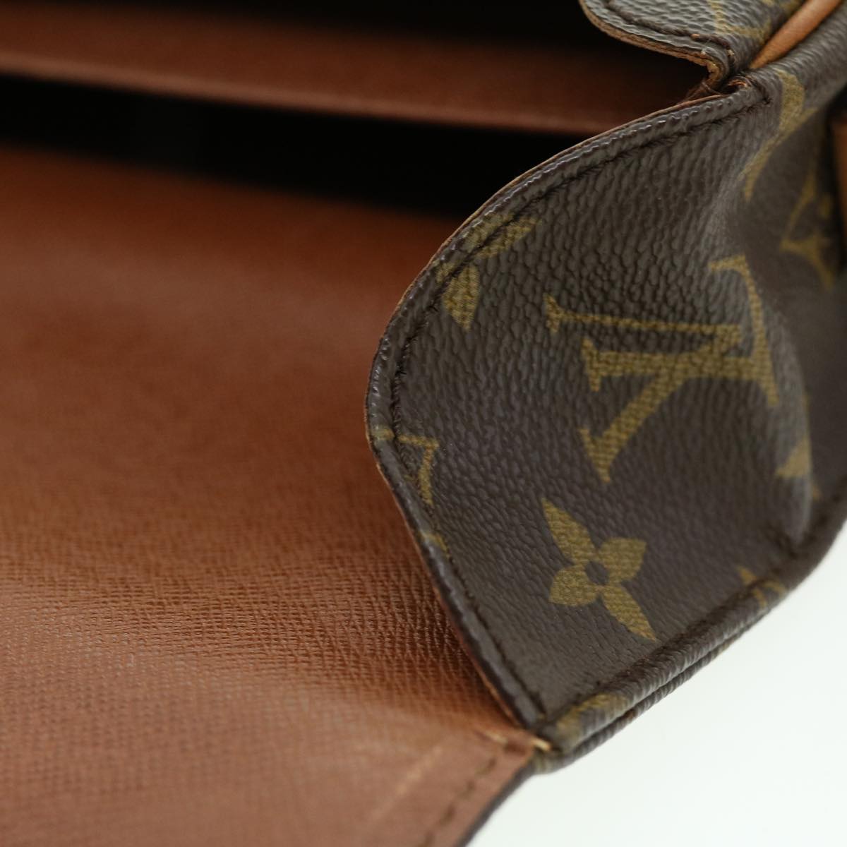 LOUIS VUITTON Monogram Cartouchiere GM Shoulder Bag M51252 LV 30463
