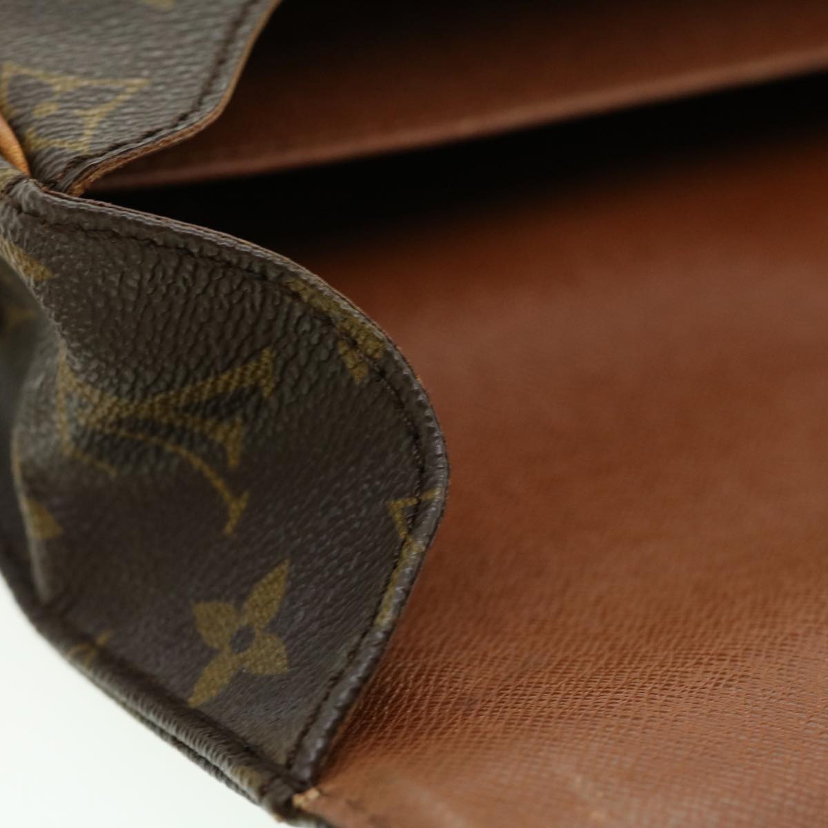 LOUIS VUITTON Monogram Cartouchiere GM Shoulder Bag M51252 LV 30463