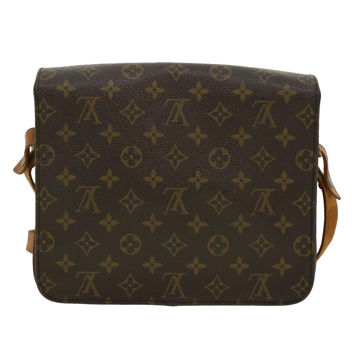 LOUIS VUITTON Monogram Cartouchiere GM Shoulder Bag M51252 LV 30463