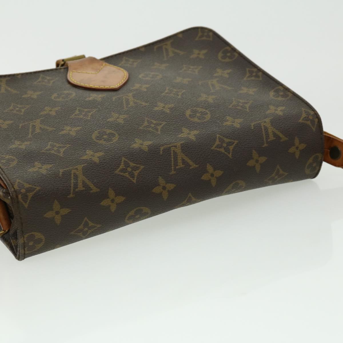 LOUIS VUITTON Monogram Cartouchiere GM Shoulder Bag M51252 LV 30463