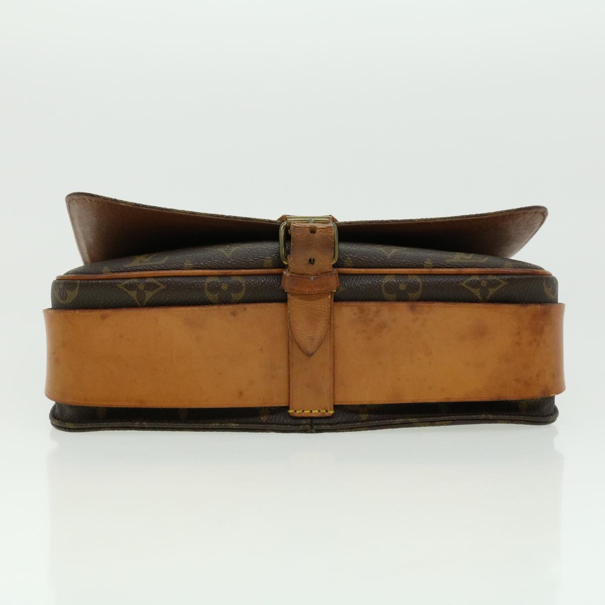 LOUIS VUITTON Monogram Cartouchiere GM Shoulder Bag M51252 LV 30463