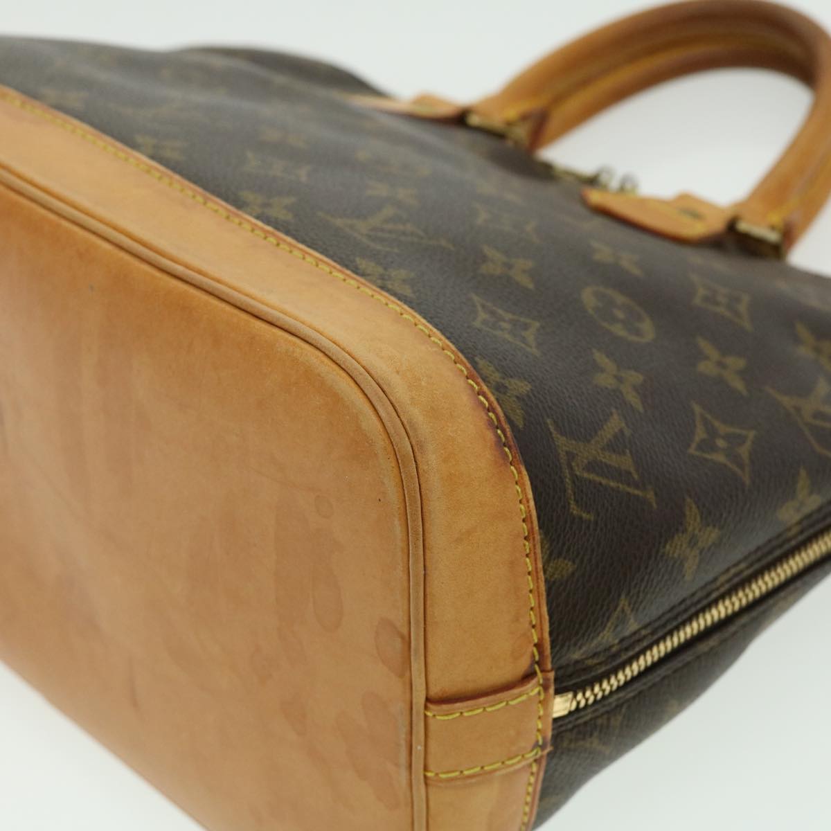 LOUIS VUITTON Monogram Alma Hand Bag M51130 LV 30476