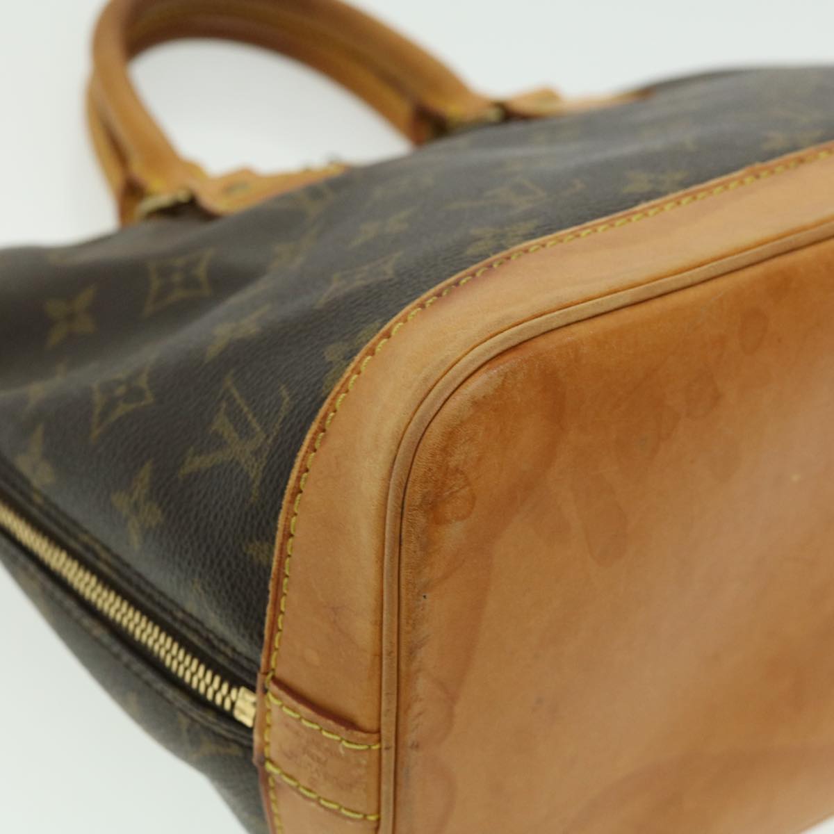 LOUIS VUITTON Monogram Alma Hand Bag M51130 LV 30476