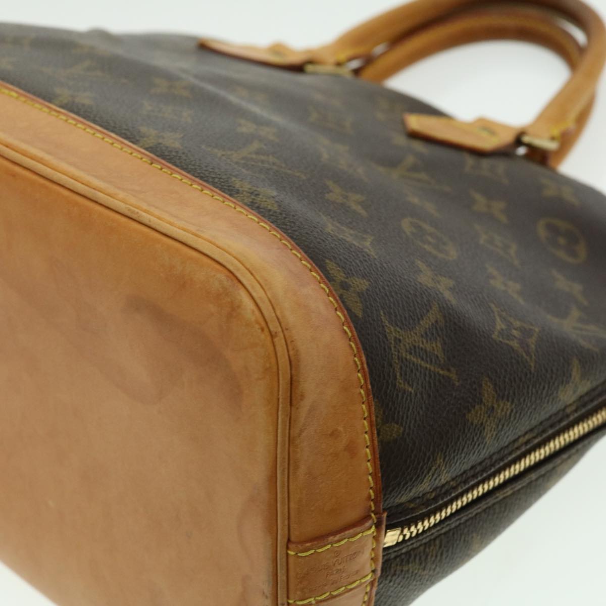 LOUIS VUITTON Monogram Alma Hand Bag M51130 LV 30476