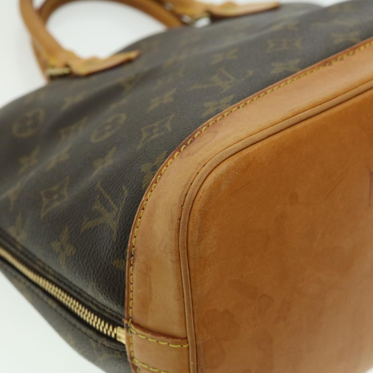 LOUIS VUITTON Monogram Alma Hand Bag M51130 LV 30476