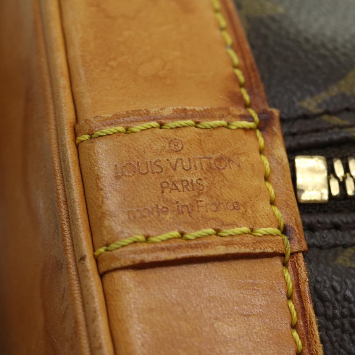 LOUIS VUITTON Monogram Alma Hand Bag M51130 LV 30476