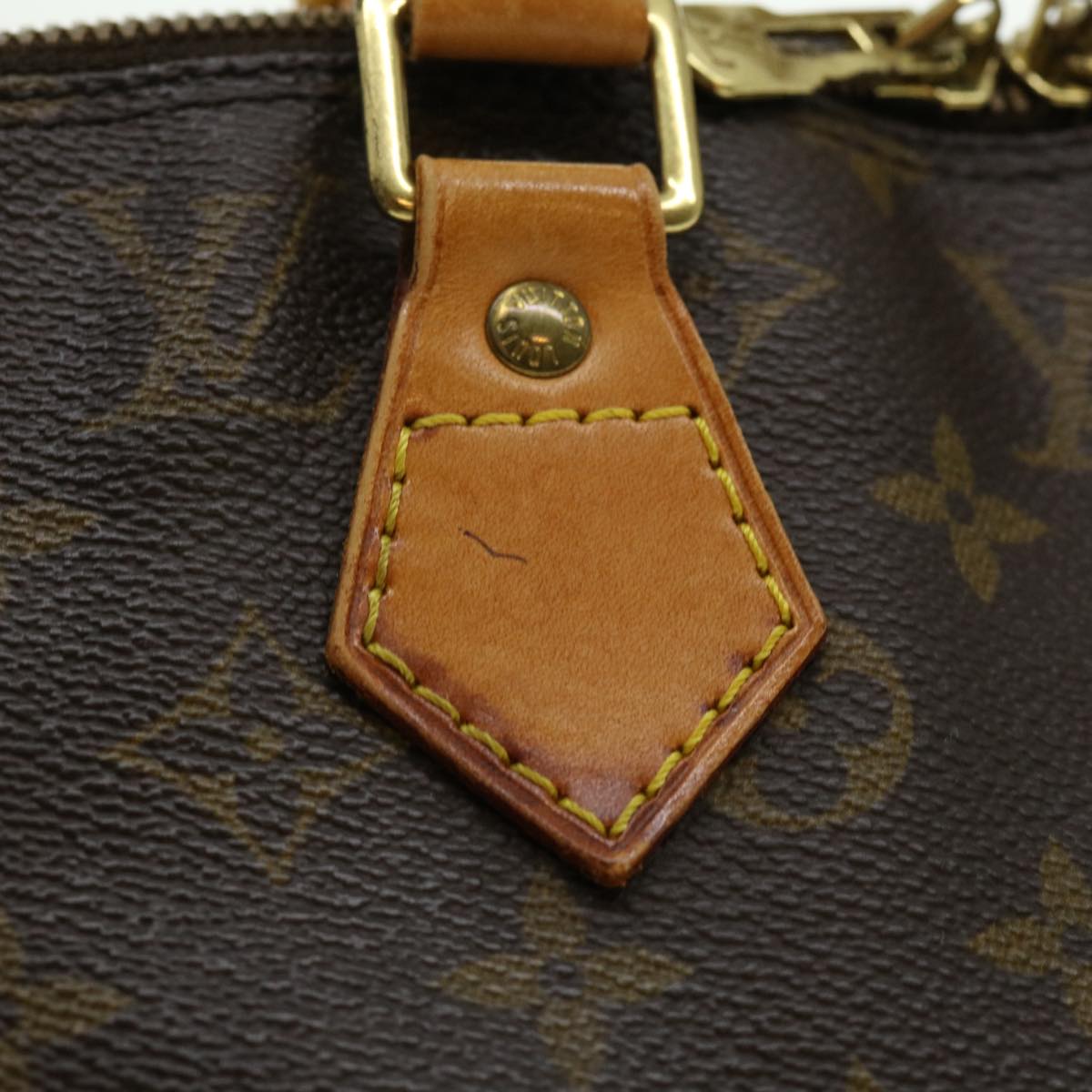 LOUIS VUITTON Monogram Alma Hand Bag M51130 LV 30476