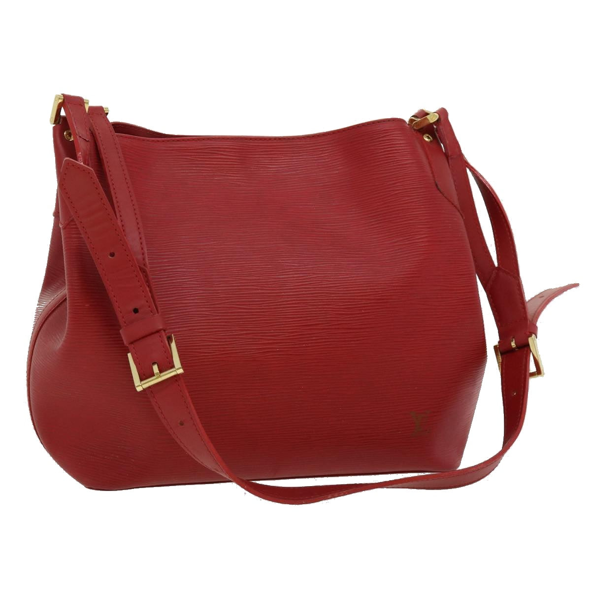 LOUIS VUITTON Epi Mandala MM Shoulder Bag Red M5889E LV 30493