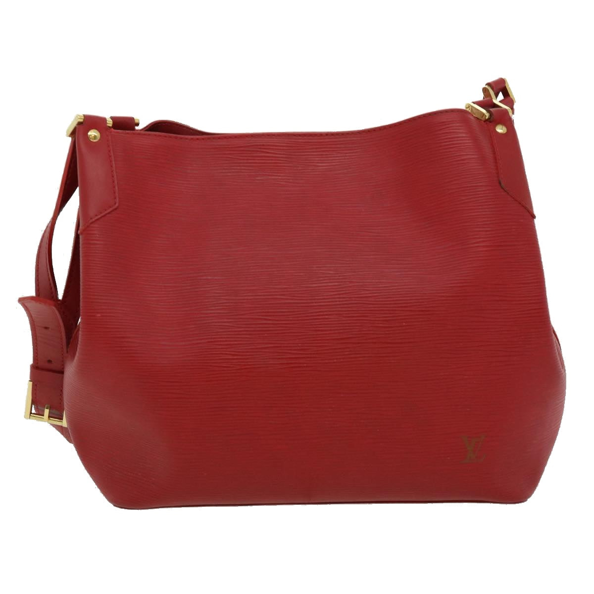 LOUIS VUITTON Epi Mandala MM Shoulder Bag Red M5889E LV 30493
