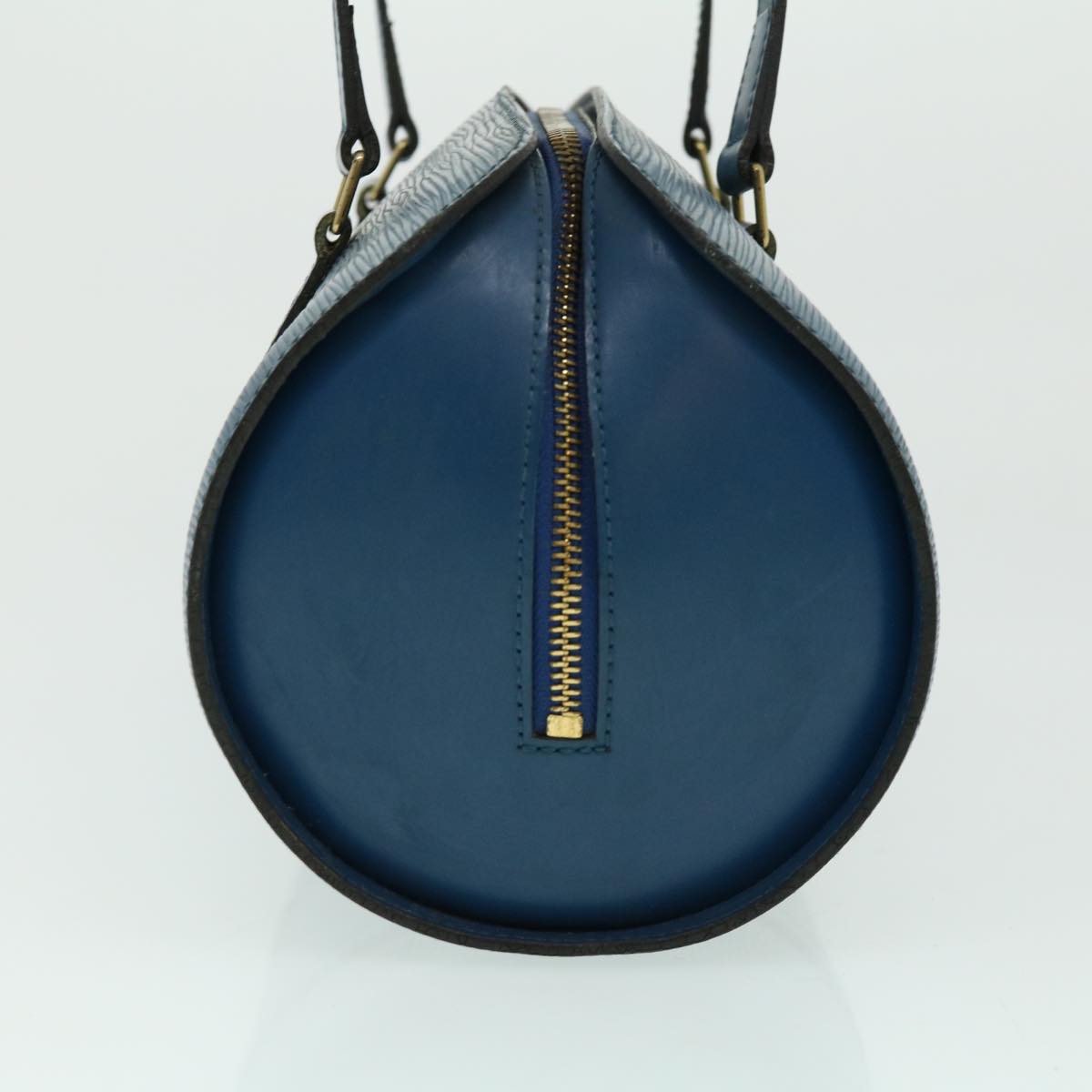 LOUIS VUITTON Epi Soufflot Hand Bag Blue M52225 LV 30494