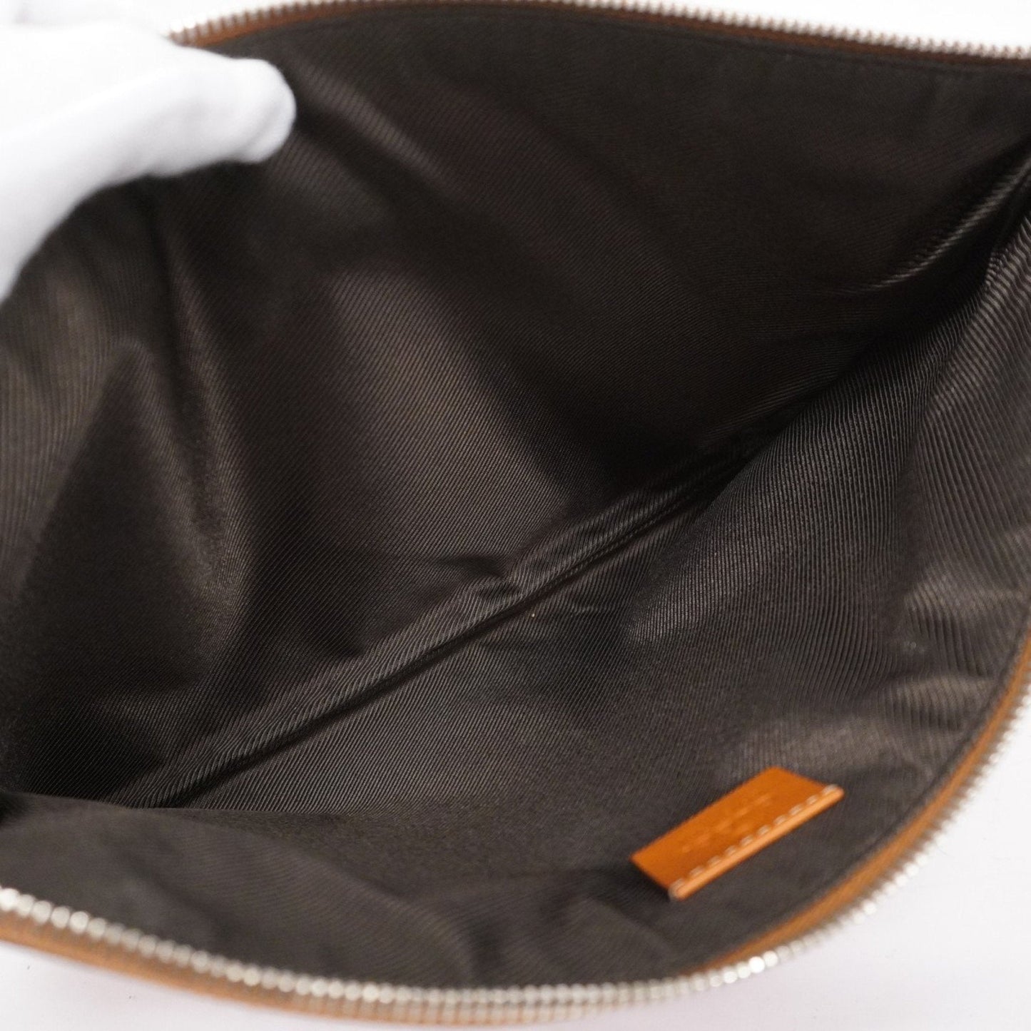 Gucci Gg Nylon  Canvas Clutch Bag ()