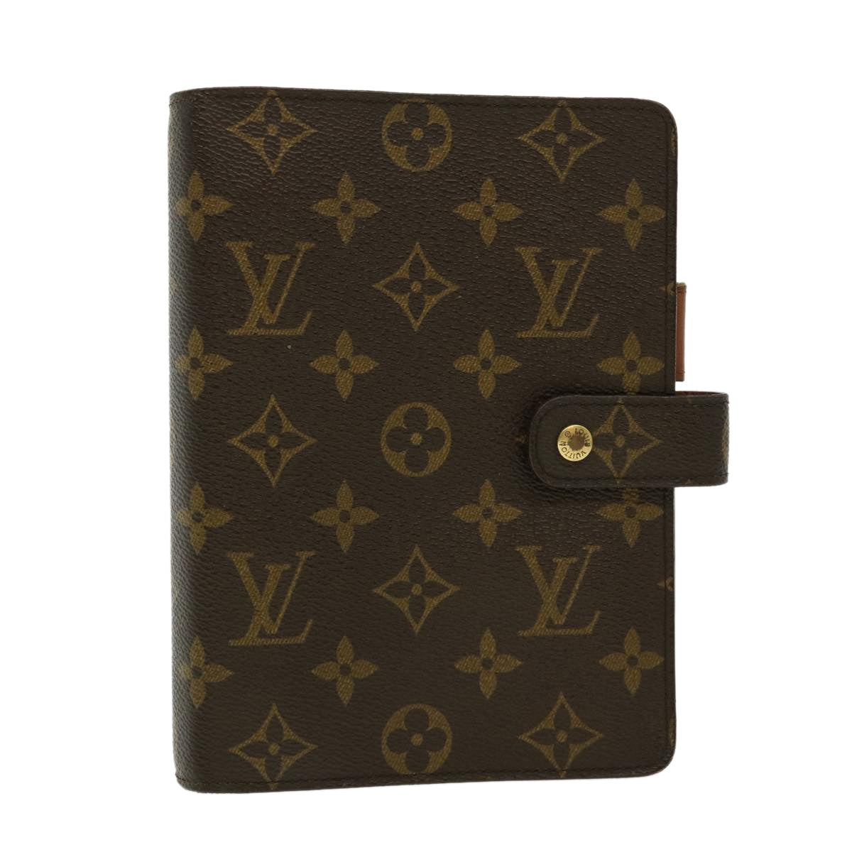 LOUIS VUITTON Monogram Agenda MM Day Planner Cover R20105 LV 30501